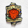 Roll For Initiative D20 Dice Deluxe Pin