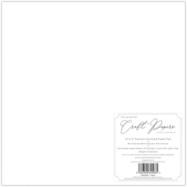 Patina 12x12 Premium Double-Sided Paper Pad