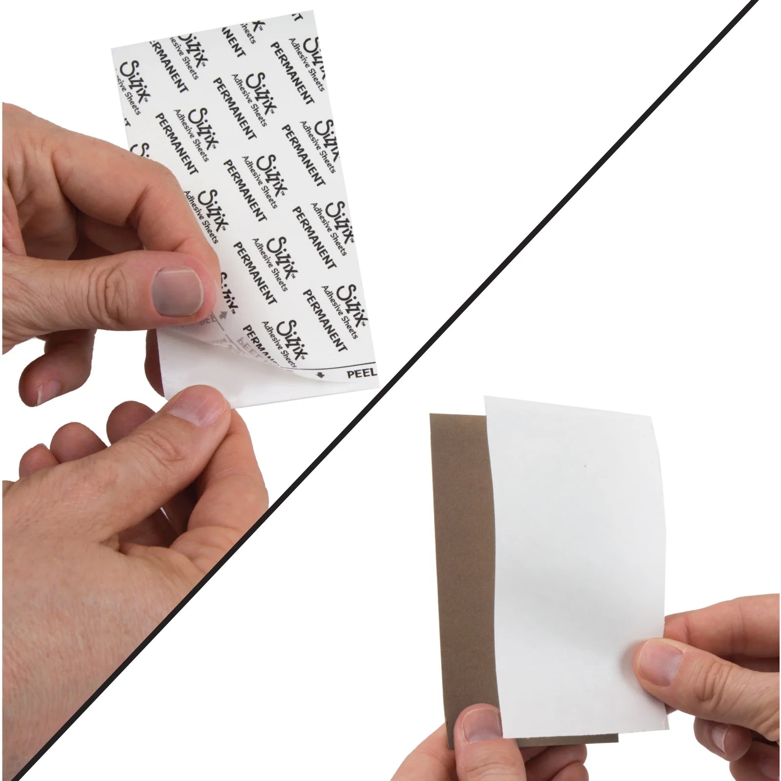 Permanent Adhesive Die Cutting Sheets 2.5x4.75 | Tim Holtz