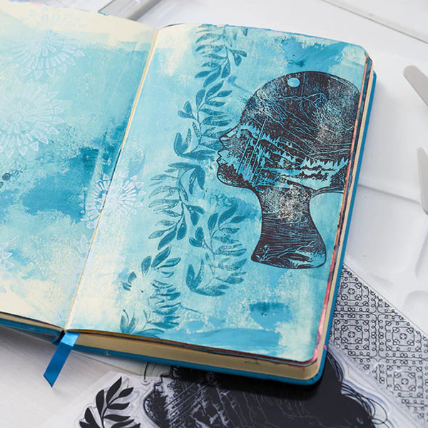 Ikigai A6 Stamp + A5 Stencil Set | Cat Kerr