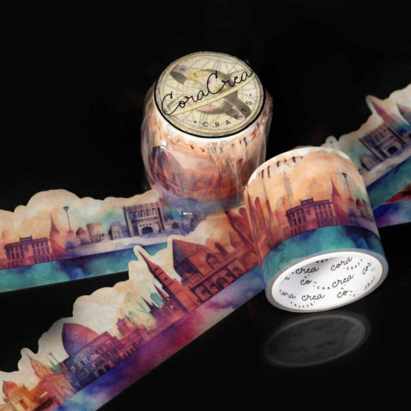 {coming soon!} Old Cities Cutout Tape