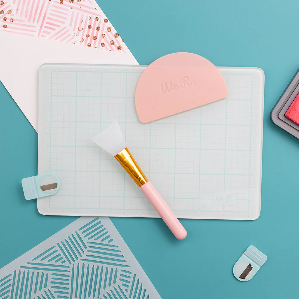 Magnetic 9x6 Glass Mat with Magnets