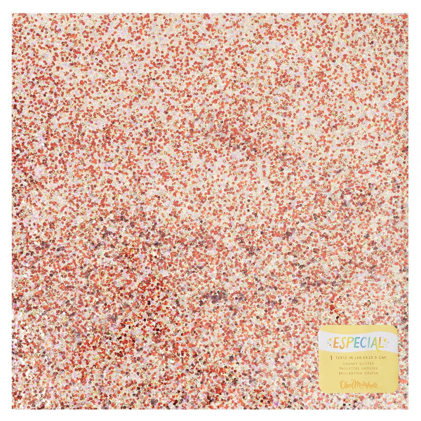 Especial Chunky Glitter 12x12 Cardstock | Obed Marshall