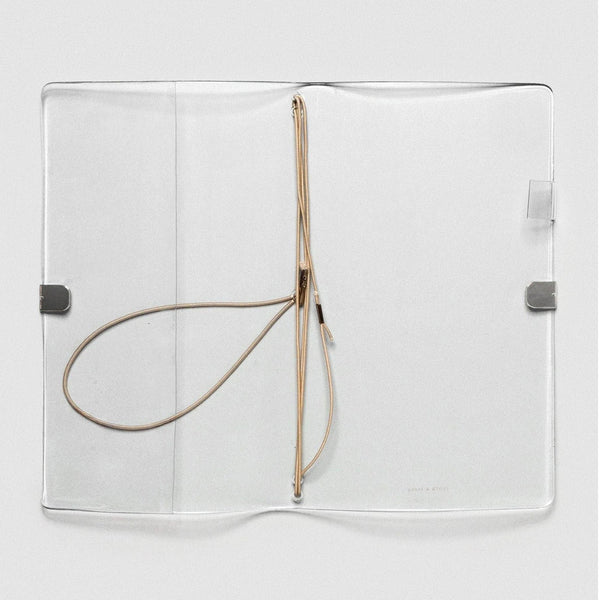 {coming soon!} Clear Vinyl A5 Slim Travel Notebook Cover