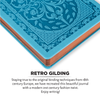 Victoria's Journals Vintage Style Diary/Notebook (Light Blue)