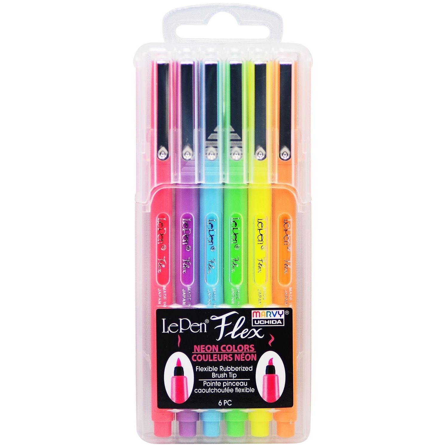 Le Pen Flex Flourescent 6pk