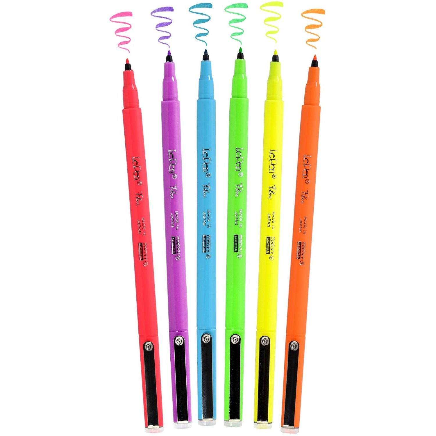 Le Pen Flex Flourescent 6pk