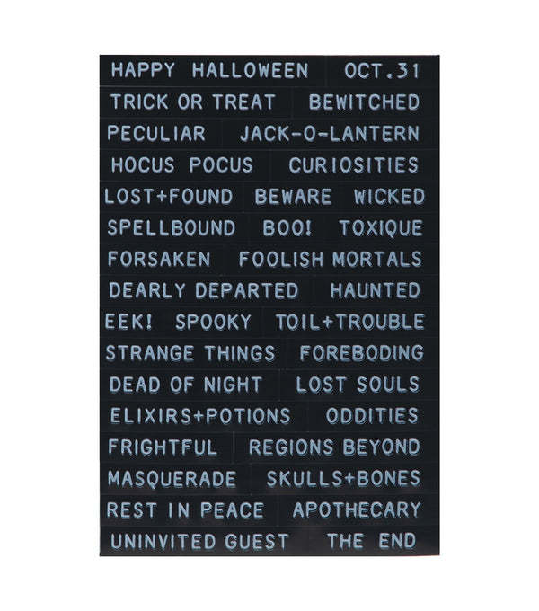 Étiquettes de sentiment {Halloween} | idée-ologie