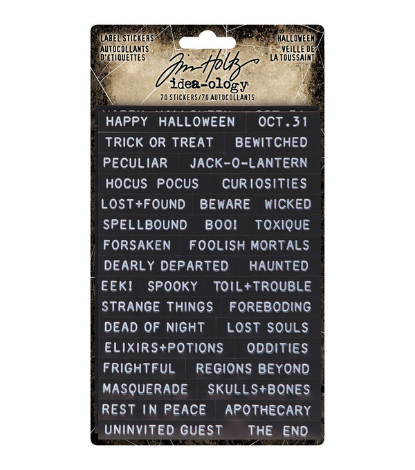 Sentiment Labels {Halloween} | idea-ology