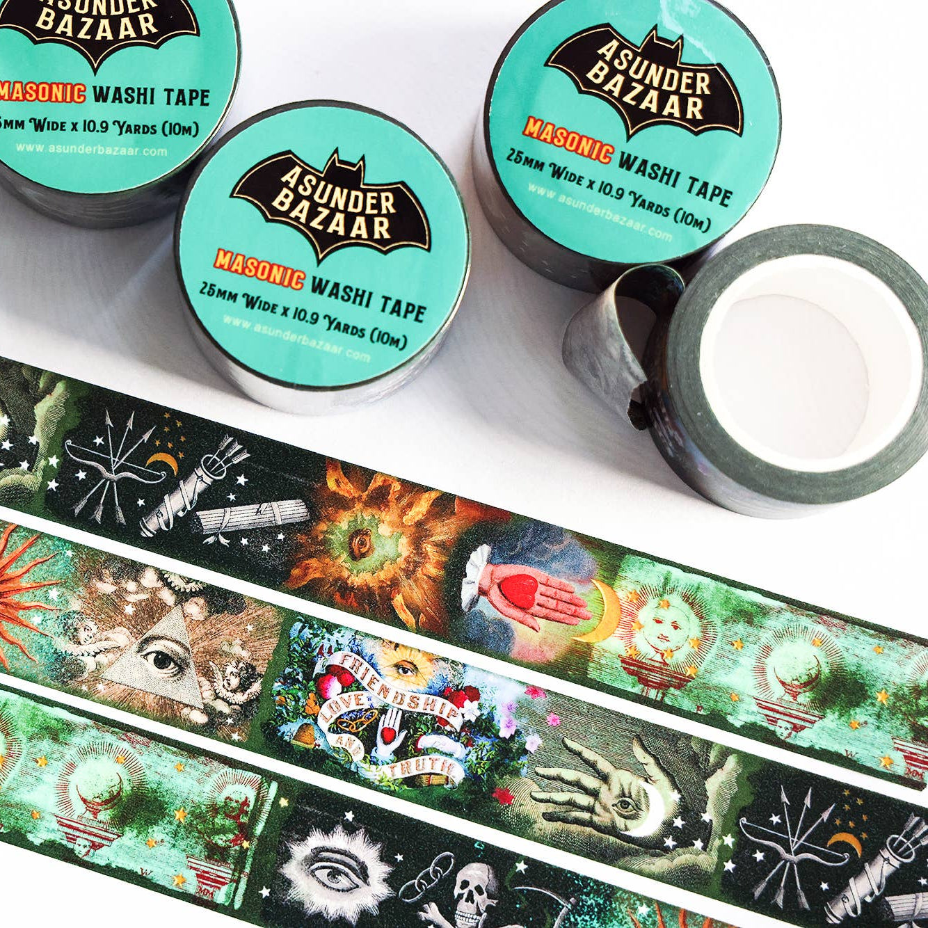 Masonic Art PET Washi Tape