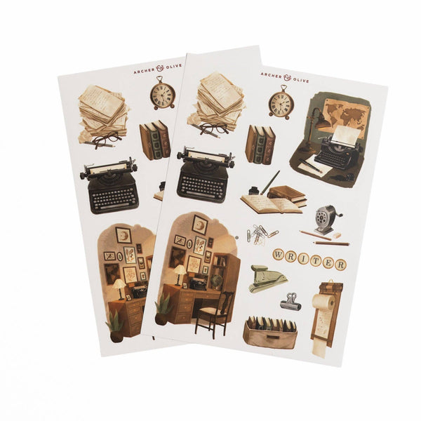 {coming soon!} The Writer's Desk Sticker Set