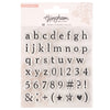 Crate Paper Gingham Garden Alpha Clear Stamp Set