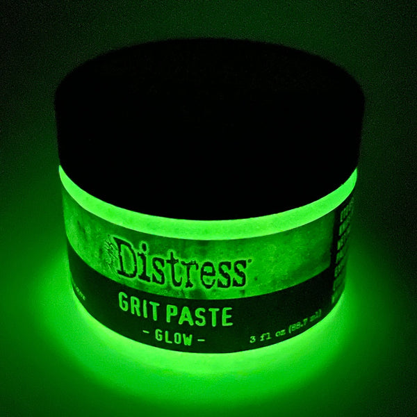 Grit Paste Glow {Halloween} | Tim Holtz Détresse