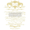 Perfume Notes {Gold Foil} Kacha® Décor Transfers {Re-Design}