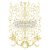Manor Swirls {Gold Foil} | Re-Design {Kacha®} Décor Transfers
