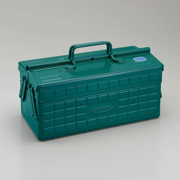 {back soon!} Antique Green ST-350 Cantilever Steel Toolbox