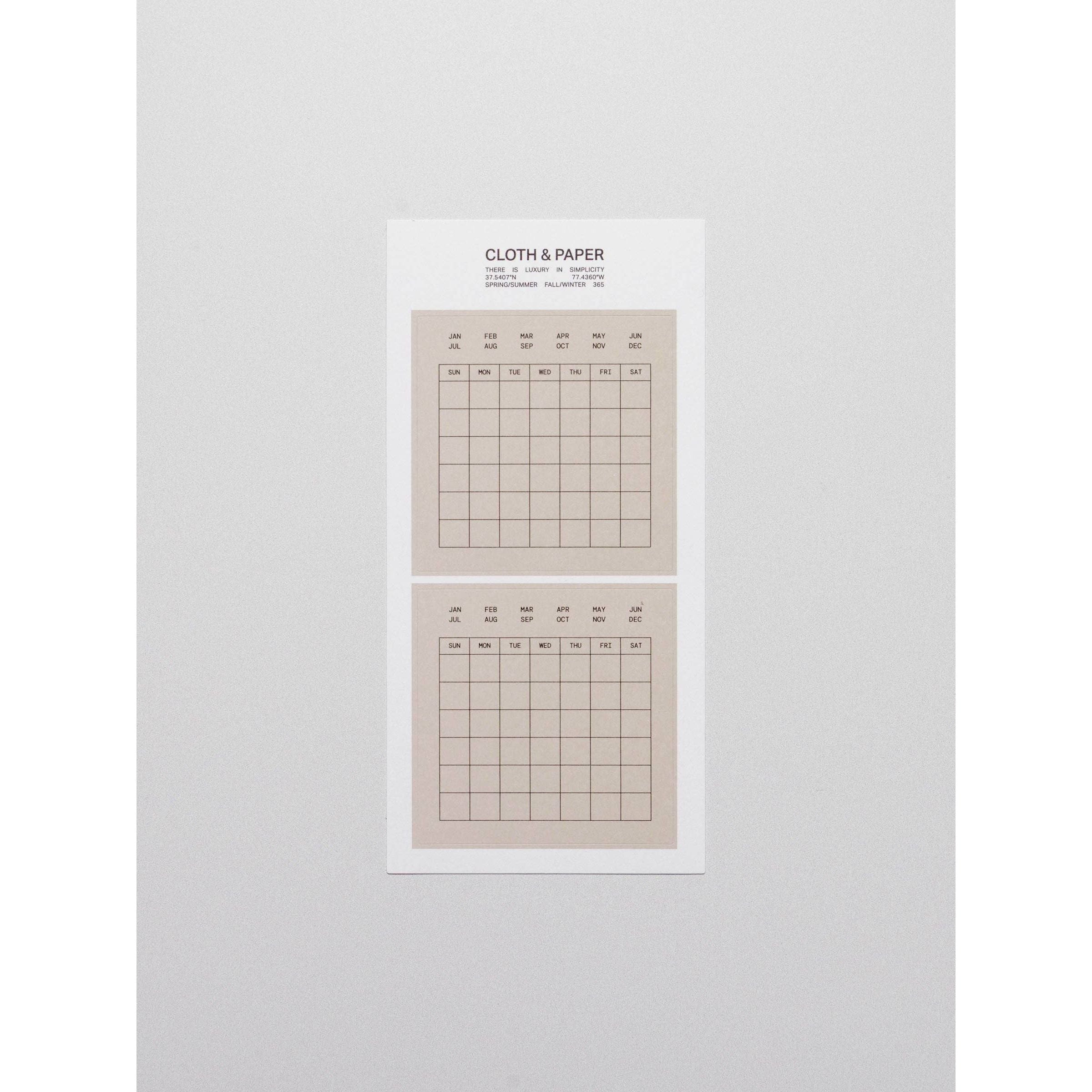{coming soon!} Calendar Label Planner Stickers