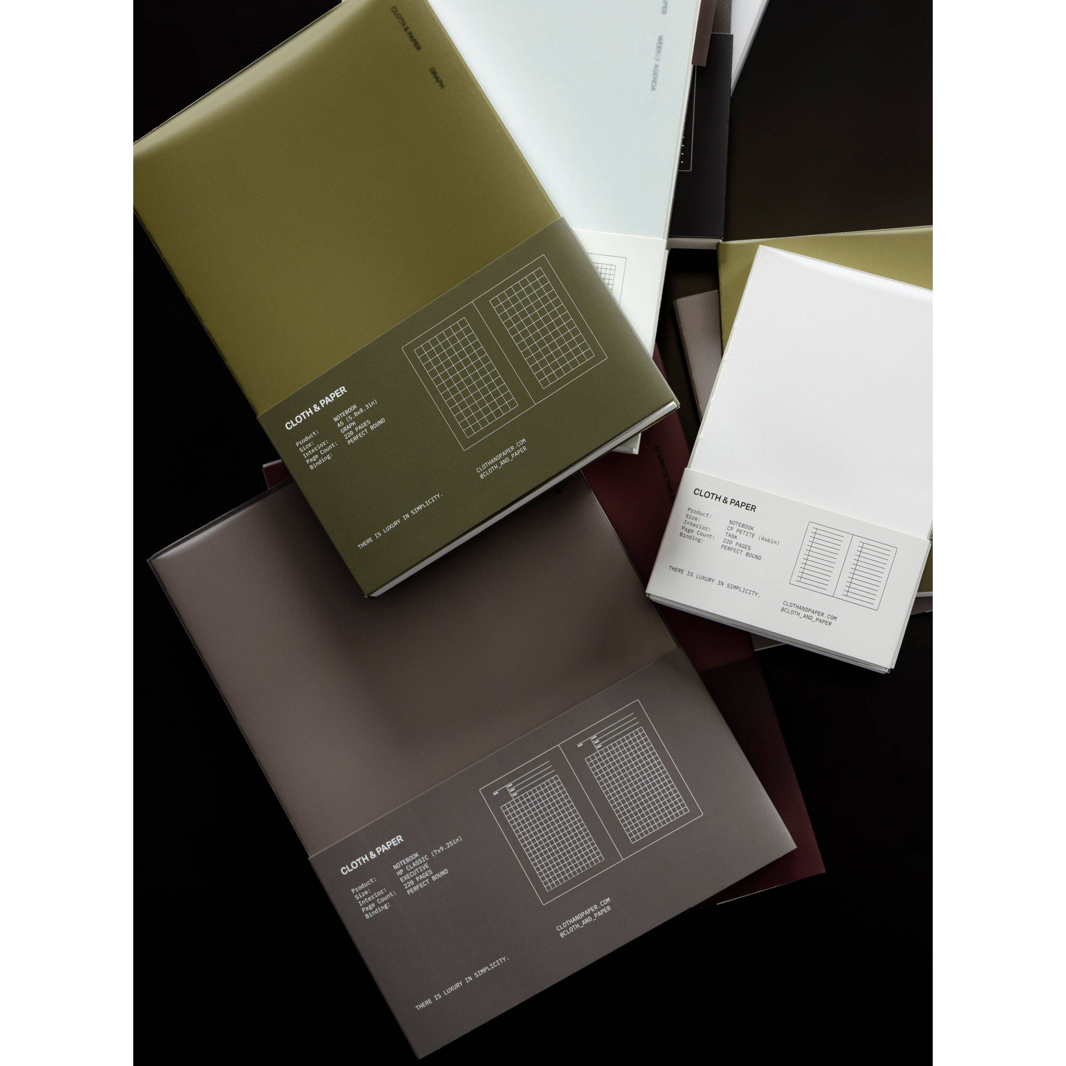{coming soon!} Weekly Graph Perfect Bound A5 Notebook