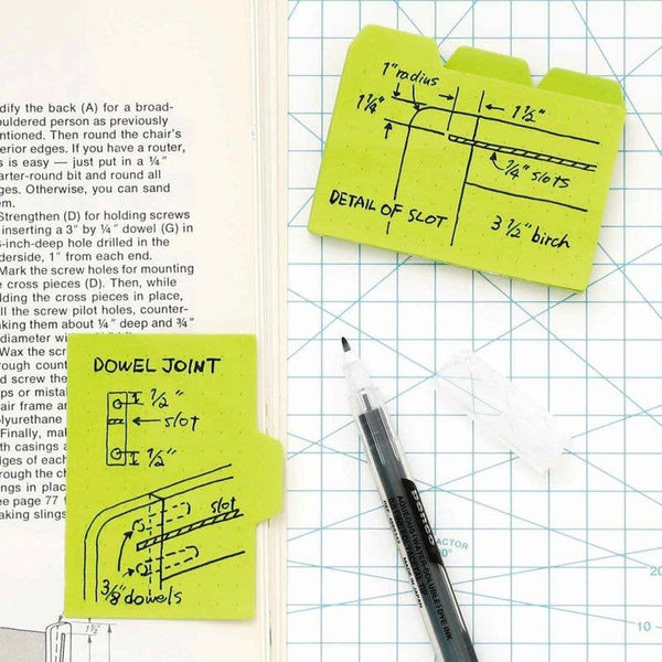 Tabbed Sticky Note Pads
