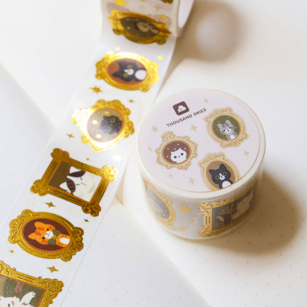 Grand Meowster Gallery 30mm Foiled Washi Tape