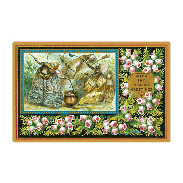 We Wish You a Crazy Christmas Postcard Book