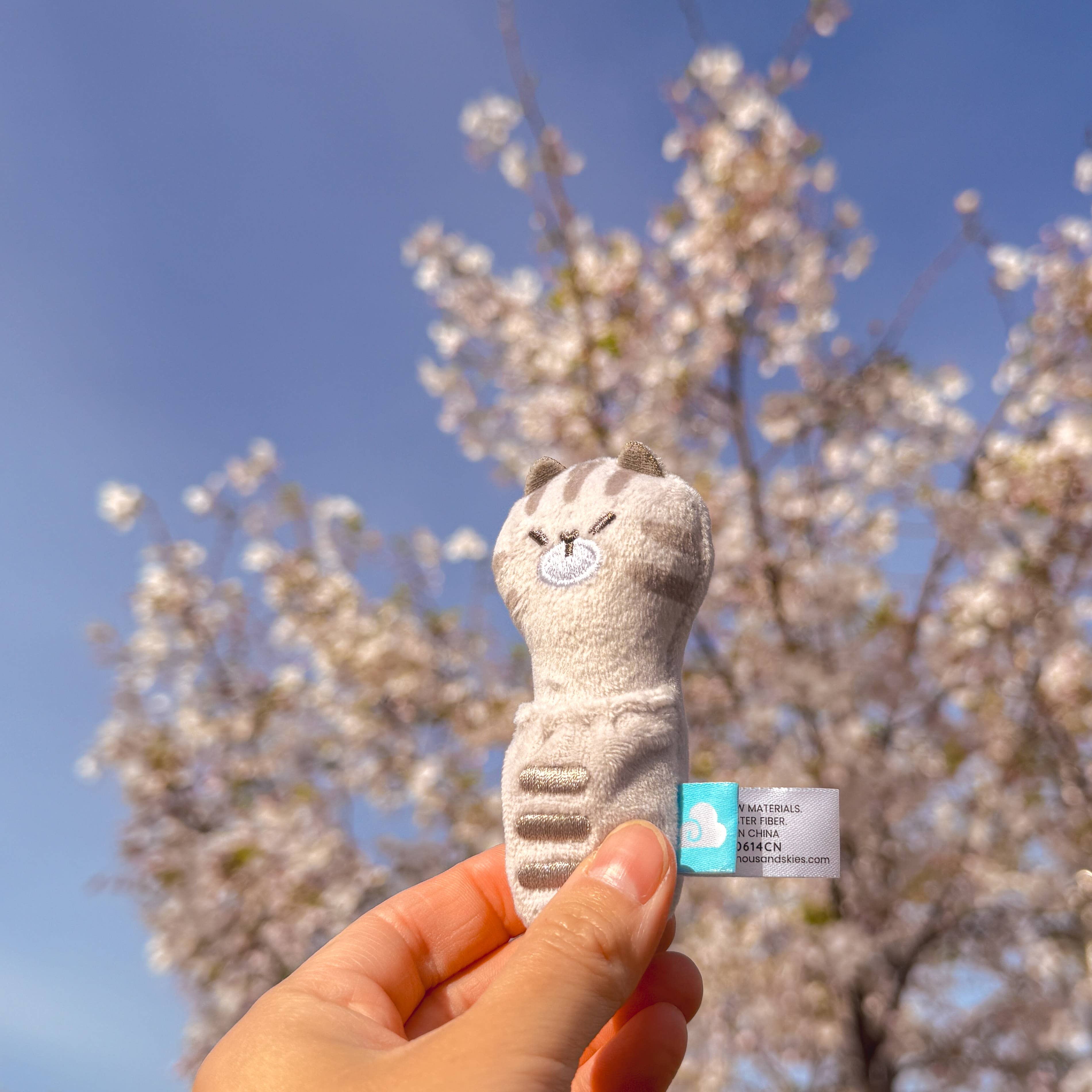 Gray Tabby Cat Toy