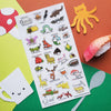 Strawbeary Lollipup Sticker Sheet | @teabag.cartoon