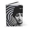 Hypnotic Lina Collage Matte Hardcover Journal
