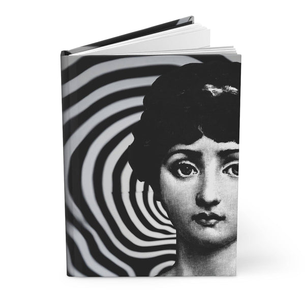 Hypnotic Lina Collage Matte Hardcover Journal