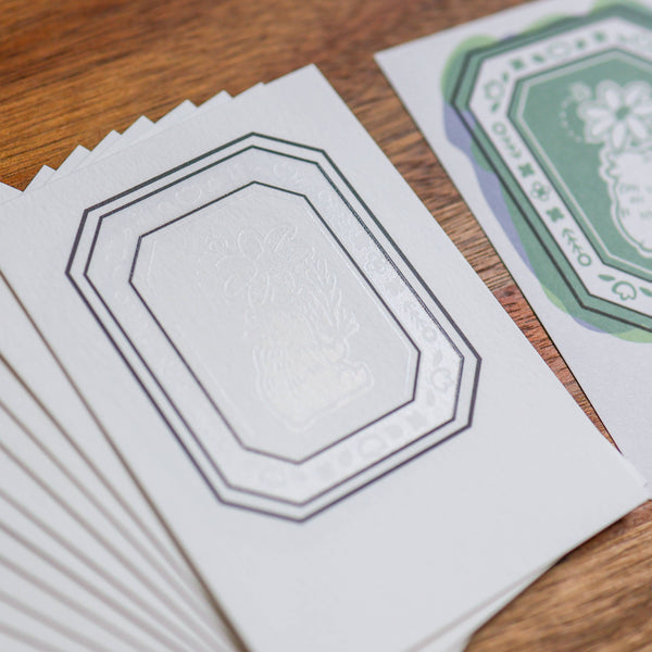 Flower Tales Ink Swatching Cards