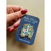 Rib Cage Enamel Pin
