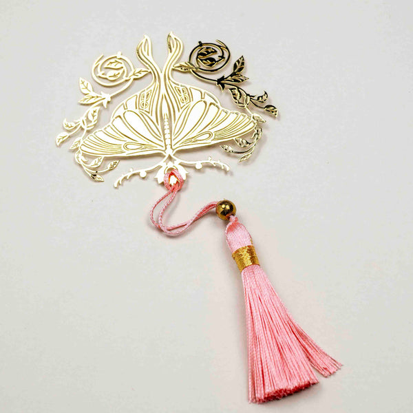 Golden Moth Bookmark