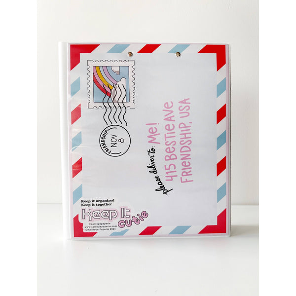 Pen Pal Keep It Cutie Binder