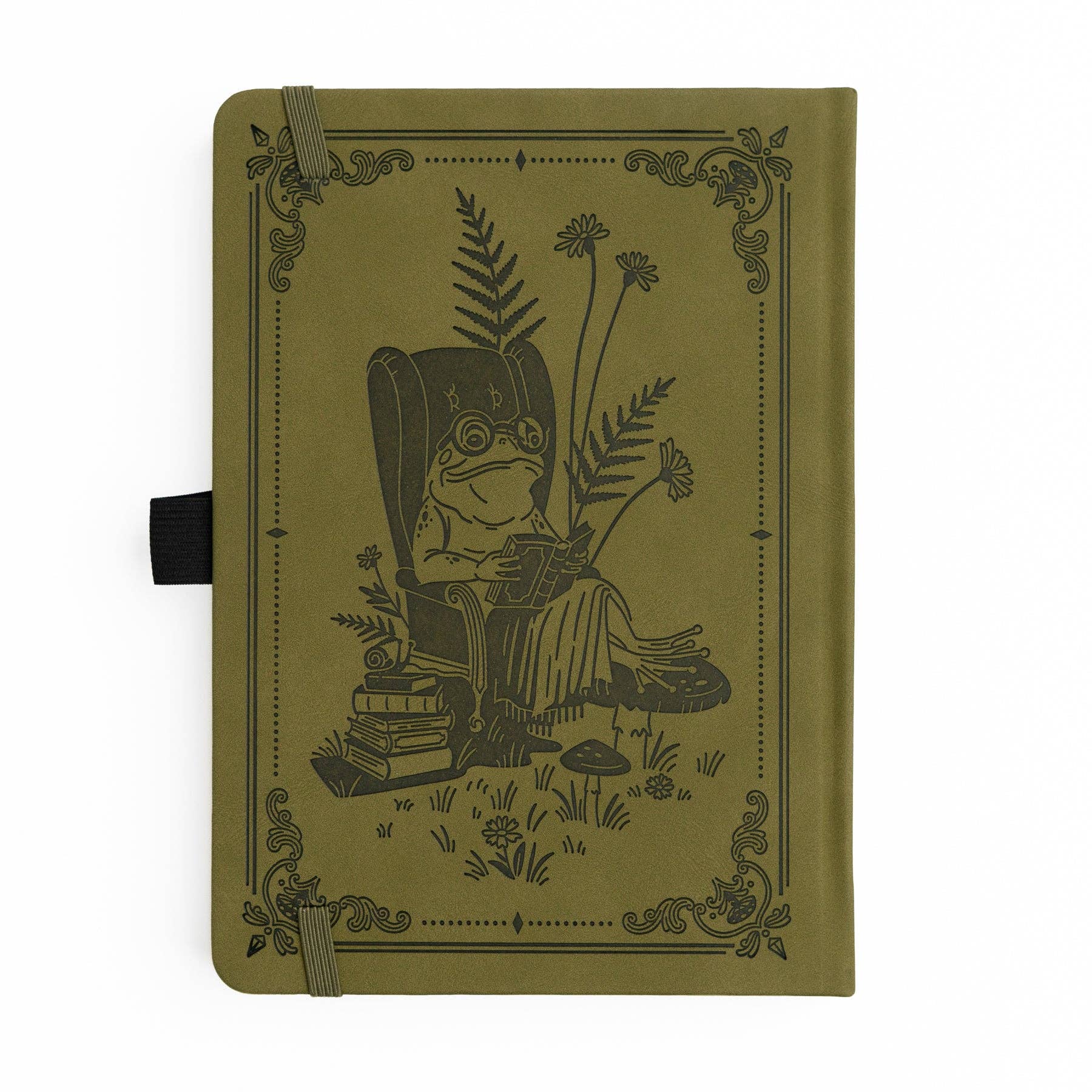 Literary Frog Hardcover Notebook