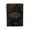 Great Gatsby Book Art Crossbody + Portefeuille {plusieurs styles}