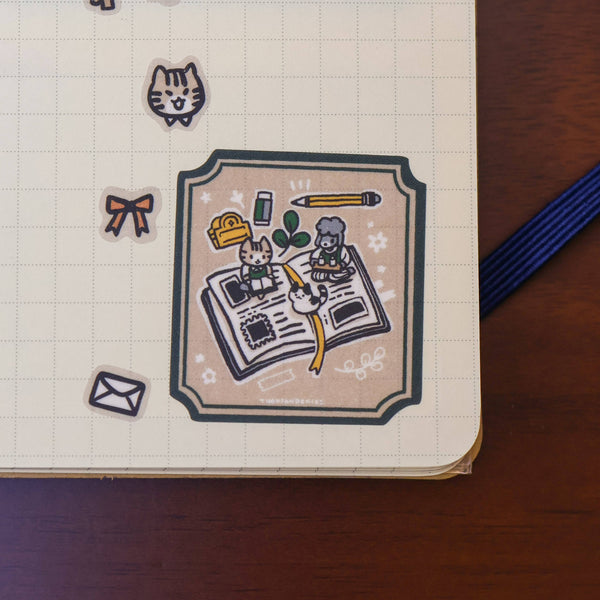 Stationery Store Washi Sticker Sheet