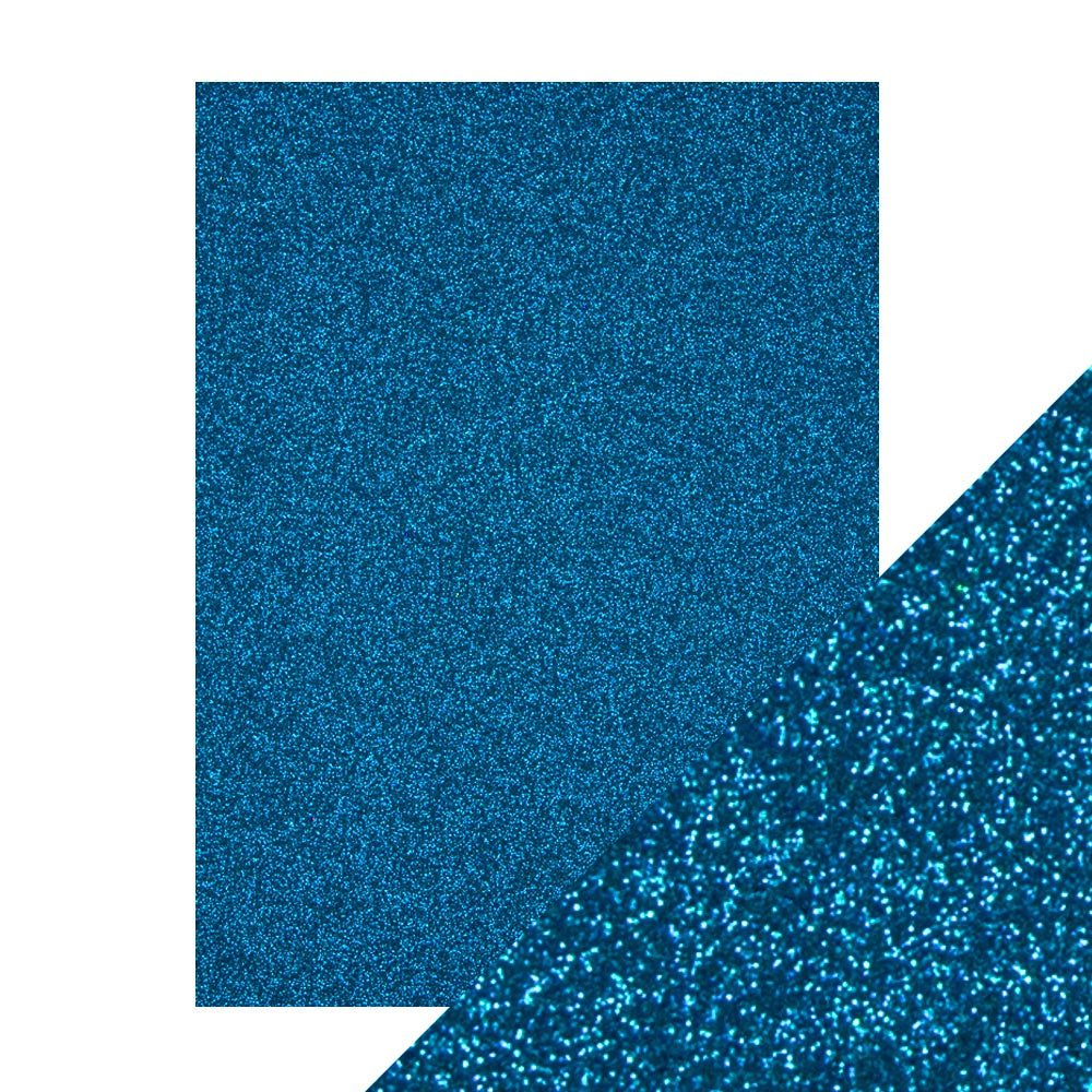 Midnight Topaz 8.5x11 Glitter Cardstock 5pk