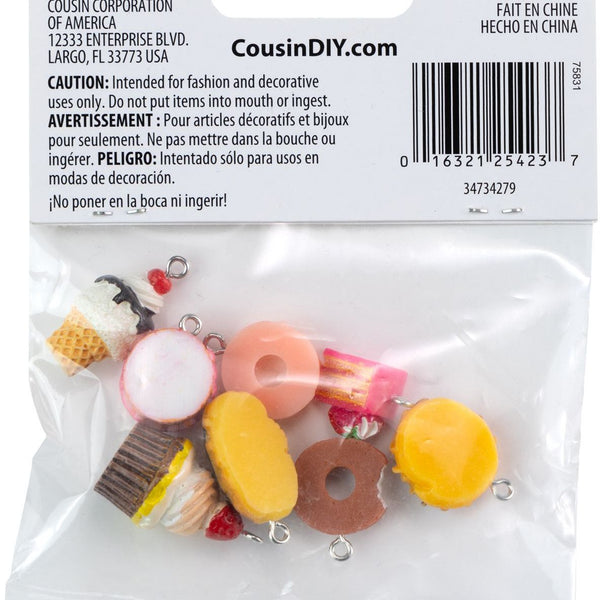 Miniature Dessert Charm Assortment 8pk