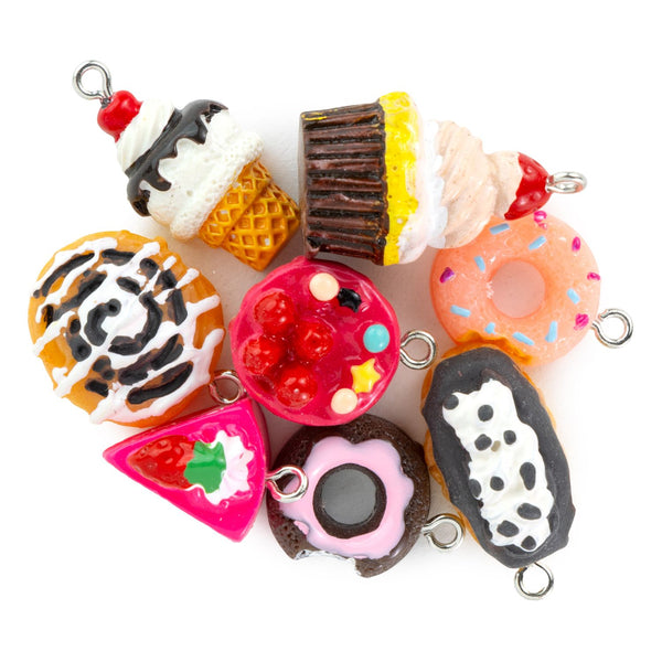 Miniature Dessert Charm Assortment 8pk