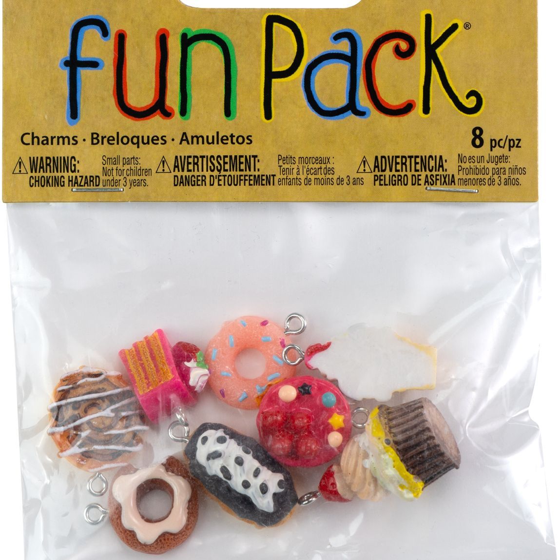 Miniature Dessert Charm Assortment 8pk