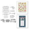 Let's Celebrate Sentiments Press Plate + Die Set | Yana Smakula