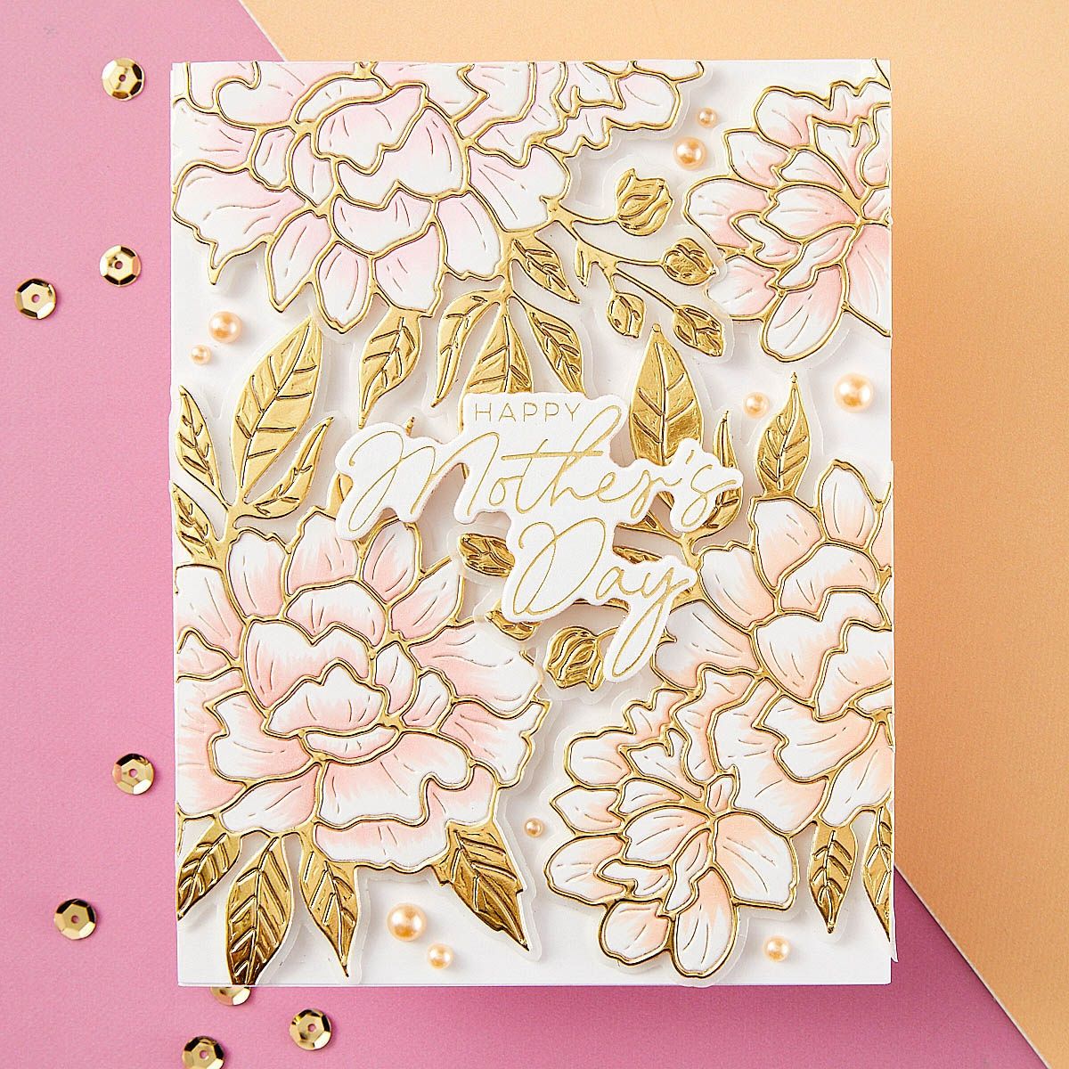 Let's Celebrate Sentiments Press Plate + Die Set | Yana Smakula