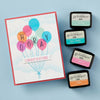 Happy Hooray Balloons Registration Press Plate + Die Set