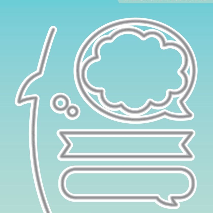 Speech & Text Essentials Die Set