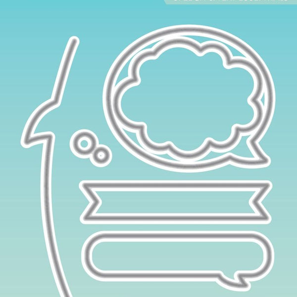 Speech & Text Essentials Die Set