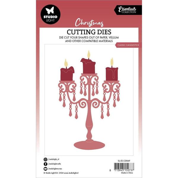 Classic Candlestick Die Set No. 849