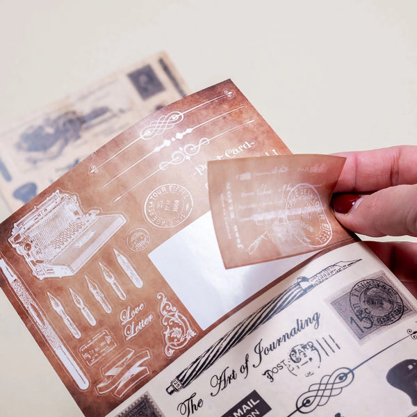 Page Writing Sticker Letter Writing Sticker Sheets
