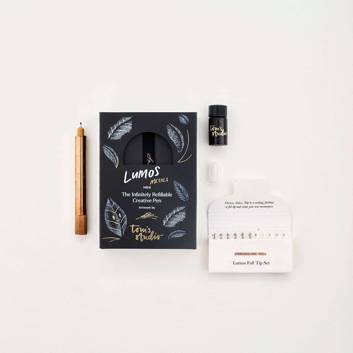 Lumos Bronze Refillable Multifunctional Artist/Writing Pen