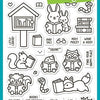 Little Woodland Library Stamp / Die