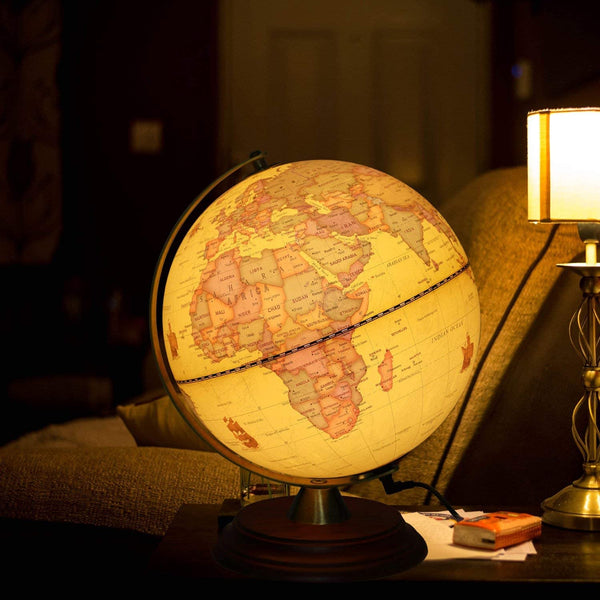 Light-Up Globe Lamp